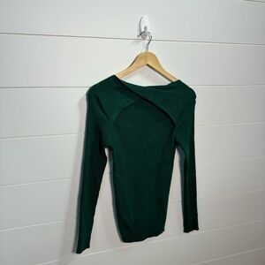 Long Sleeve Cutout Sweater